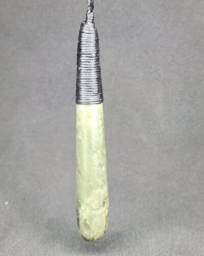 Long jade pendant