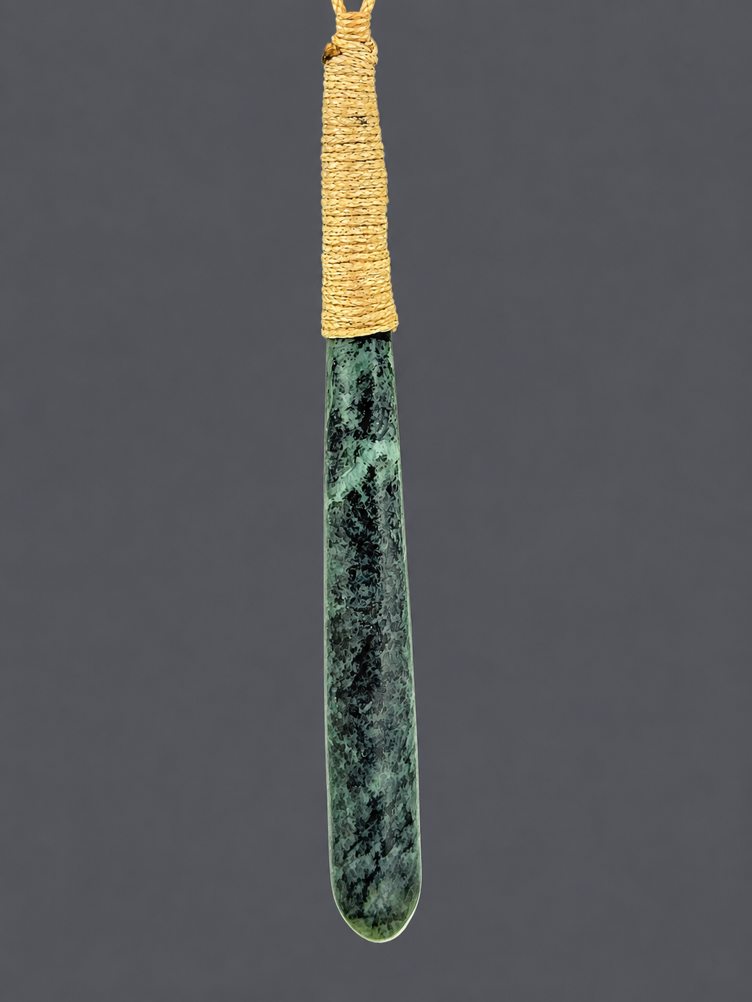 Greenstone necklace