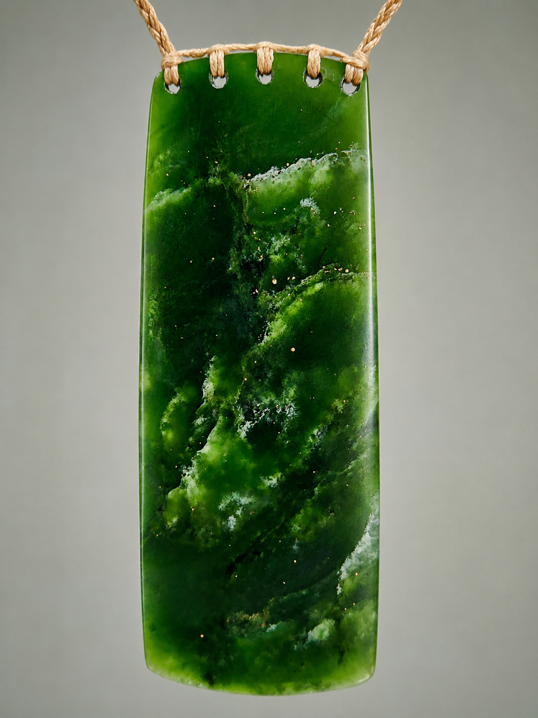 Greenstone pendant