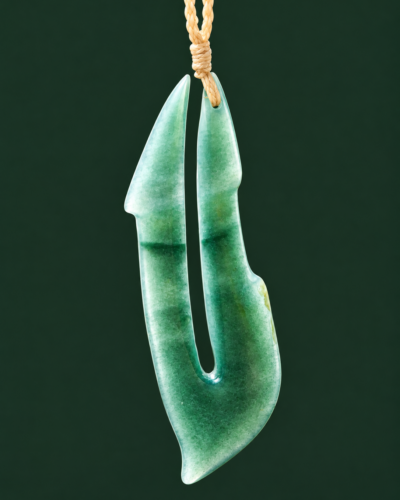Guatemala Blue Jadeite Hei Matau